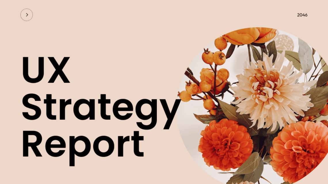 UX Strategy Report